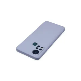 Newface İnfinix Hot 11S Kılıf Nano Içi Kadife Silikon - Lila