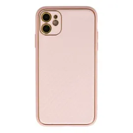 Newface Iphone 12 Kılıf Coco Karbon Silikon - Pembe
