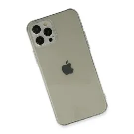 Newface Iphone 12 Pro Kılıf Fly Lens Silikon - Şeffaf