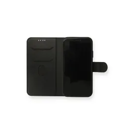 Newface Iphone 13 Mini Kılıf Trend S Plus Kapaklı Kılıf - Siyah