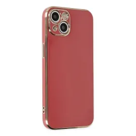 Newface Iphone 14 Kılıf Volet Silikon - Kırmızı