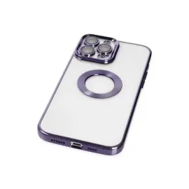 Newface Iphone 14 Pro Max Kılıf Slot Silikon - Mor