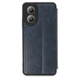 Newface Oppo A38 Kılıf Flip Cover - Lacivert