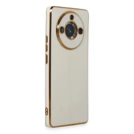 Newface Realme 11 Pro Kılıf Volet Silikon - Beyaz