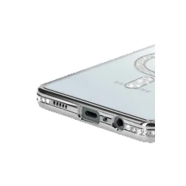 Newface Samsung Galaxy A06 Joke Simli Magneticsafe Kılıf - Gümüş