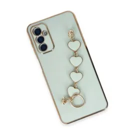 Newface Samsung Galaxy A14 4G Kılıf Esila Silikon - Su Yeşili