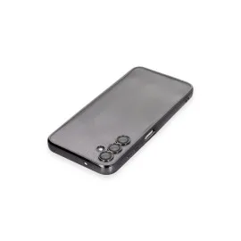 Newface Samsung Galaxy A14 4G Kılıf Razer Lensli Silikon - Siyah