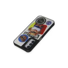 Newface Samsung Galaxy M14 5G Kılıf Mirror Desenli Kapak - Mirror - 14