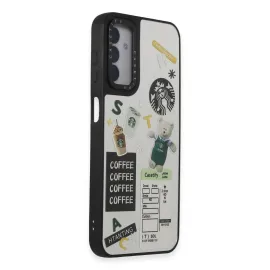 Newface Samsung Galaxy M14 5G Kılıf Mirror Desenli Kapak - Mirror - 17