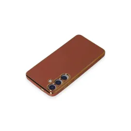 Newface Samsung Galaxy S24 Kılıf Volet Silikon - Kırmızı