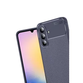 Newface Samsung Galaxy S25 Fe Auto Focus Karbon Kapak - Lacivert