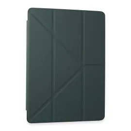 Newface Samsung Galaxy Tab A9 Kılıf Kalemlikli Mars Tablet Kılıfı - Koyu Yeşil