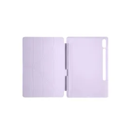 Newface Samsung Galaxy X610 Tab S9 FE Plus 12.4 Kılıf Kalemlikli Mars Tablet Kılıfı - Açık Mor