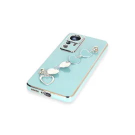 Newface Xiaomi Mi 12T Pro Kılıf Esila Silikon - Su Yeşili