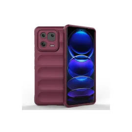 Newface Xiaomi Mi 13 Pro Kılıf Optimum Silikon - Bordo