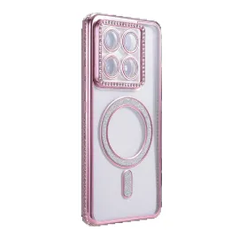 Newface Xiaomi Mi 14T Pro Joke Simli Magneticsafe Kılıf - Pembe