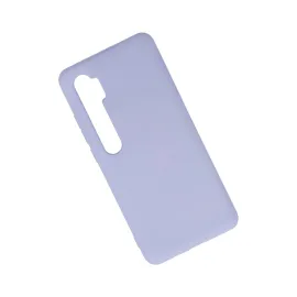 Newface Xiaomi Mi Note 10 Lite Kılıf Nano Içi Kadife Silikon - Lila