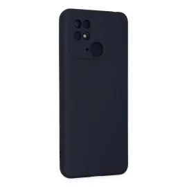 Newface Xiaomi Redmi 10C Kılıf Nano Içi Kadife Silikon - Lacivert