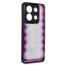 Newface Xiaomi Redmi Note 13 Pro 5G Kılıf Mirror Desenli Kapak - Mirror - 5