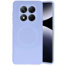 Newface Xiaomi Redmi Note 14 Pro 4G Kılıf Maya Karbon Kapak - Lila