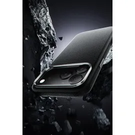 Joko iPhone 17 Pro Wonder Deri Magsafe Kapak - Lacivert