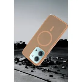 Joko Xiaomi Redmi 15C 4G Jota Magsafe Kapak - Çöl Titanyum