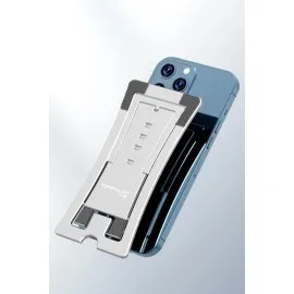 Konfulon Cm23 Ayarlanabilir Katlanabilir Masaüstü Telefon Tutucu - Gümüş