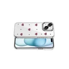 Newface Apple Iphone 15 Fiyonk Desenli Kapak - Desen 3