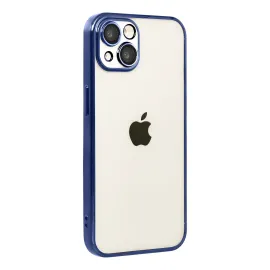 Newface Apple Iphone 15 Razer Lensli Silikon - Lacivert