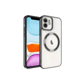Newface Iphone 11 Kılıf Kross Magneticsafe Kapak - Siyah