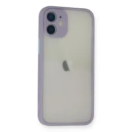 Newface Iphone 11 Pro Max Kılıf Montreal Silikon Kapak - Mor