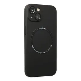 Newface Iphone 14 Plus Kılıf Jack Magneticsafe Lens Silikon - Siyah