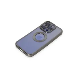Newface Iphone 15 Pro Kılıf Slot Silikon - Titan Gri