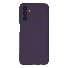 Newface Samsung Galaxy A04S Kılıf Nano Içi Kadife Silikon - Mor