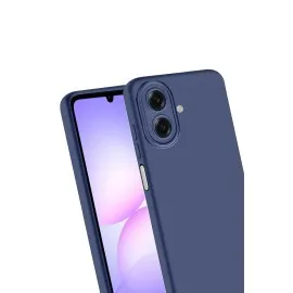 Newface Samsung Galaxy A07 First Silikon - Lacivert