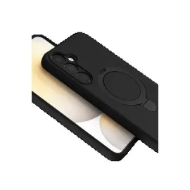 Newface Samsung Galaxy A25 5G Regal Magsafe Standlı Kapak - Siyah