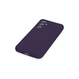 Newface Samsung Galaxy A54 5G Kılıf Nano Içi Kadife Silikon - Mor
