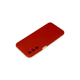 Newface Samsung Galaxy M34 5G Kılıf First Silikon - Kırmızı