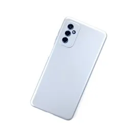 Newface Samsung Galaxy M52 5G Kılıf Nano Içi Kadife  Silikon - Sky Blue