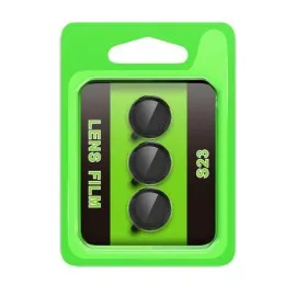 Newface Samsung Galaxy S23 Raze Metal Kamera Lens - Siyah