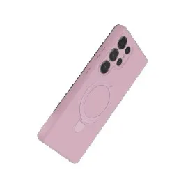 Newface Samsung Galaxy S24 Ultra Regal Magsafe Standlı Kapak - Açık Pembe