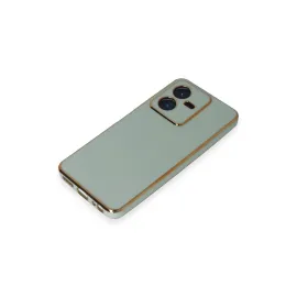 Newface Vivo Y22 2022 Kılıf Volet Silikon - Açık Yeşil