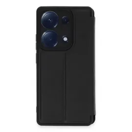 Newface Xiaomi Redmi Note 13 Pro 4G Kılıf Flip Cover - Siyah