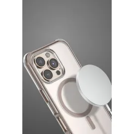 Onegif Apple Iphone 16 Pro Hulk Magsafe Kapak - Siyah