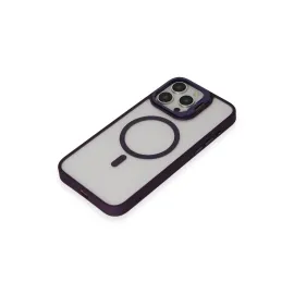 Joko Iphone 15 Pro Kılıf Roblox Lens Magsafe Standlı Kapak - Derin Mor