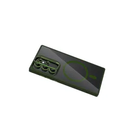 Joko Samsung Galaxy S24 Ultra Remim Lensli Magsafe Standlı Kapak - Koyu Yeşil