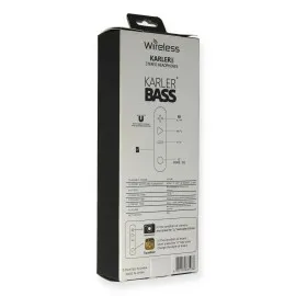 Karler Bass Kr103 Kablosuz Kulaklık - Siyah