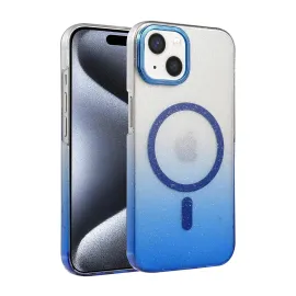 Newface Apple Iphone 15 Plus Glossy Magsafe Kapak - Mavi