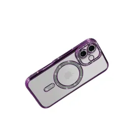 Newface Apple Iphone 17 Joke Simli Magneticsafe Kılıf - Derin Mor