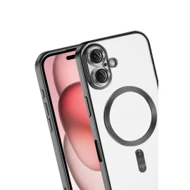 Newface Apple Iphone 17 Kross Magneticsafe Kapak - Siyah